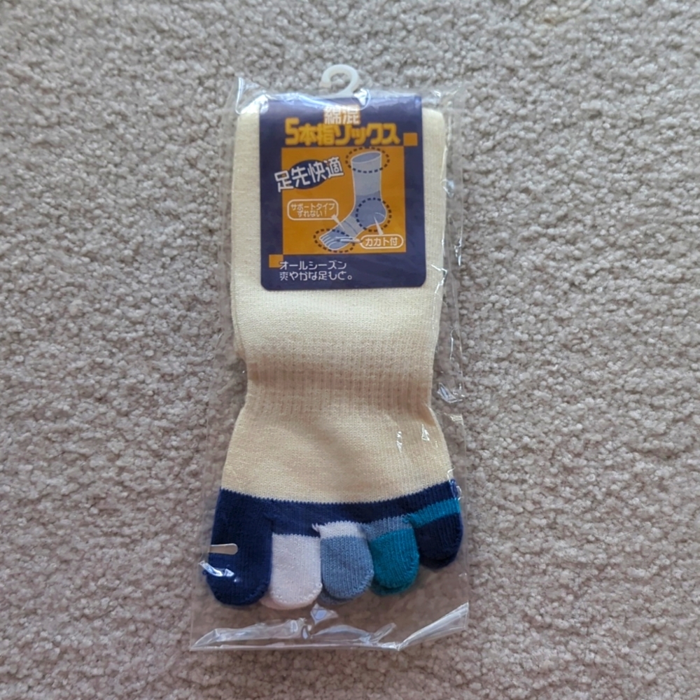 NWT Giannetto Toe Socks